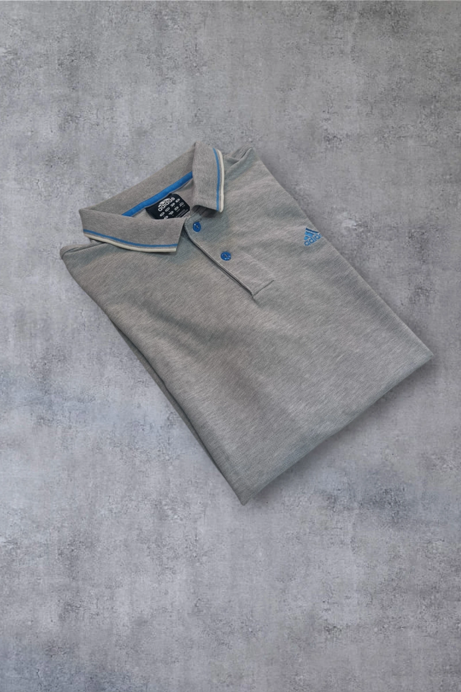 | Polo Adidas Homem | Cor Cinza | Manga Curta | Tamanho G | – photo 2